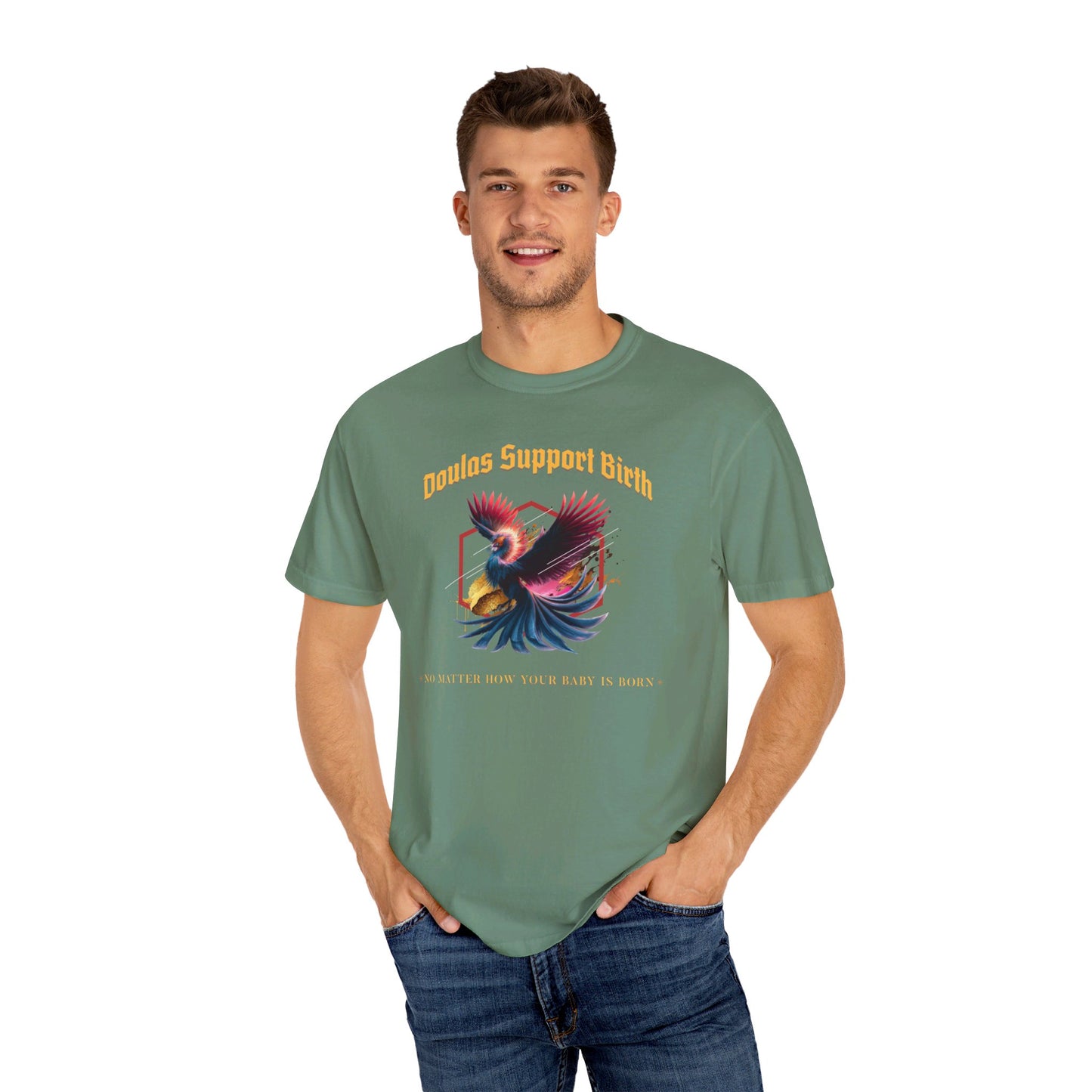 Doulas Support Birth - Phoenix / Comfort Colors T-shirt