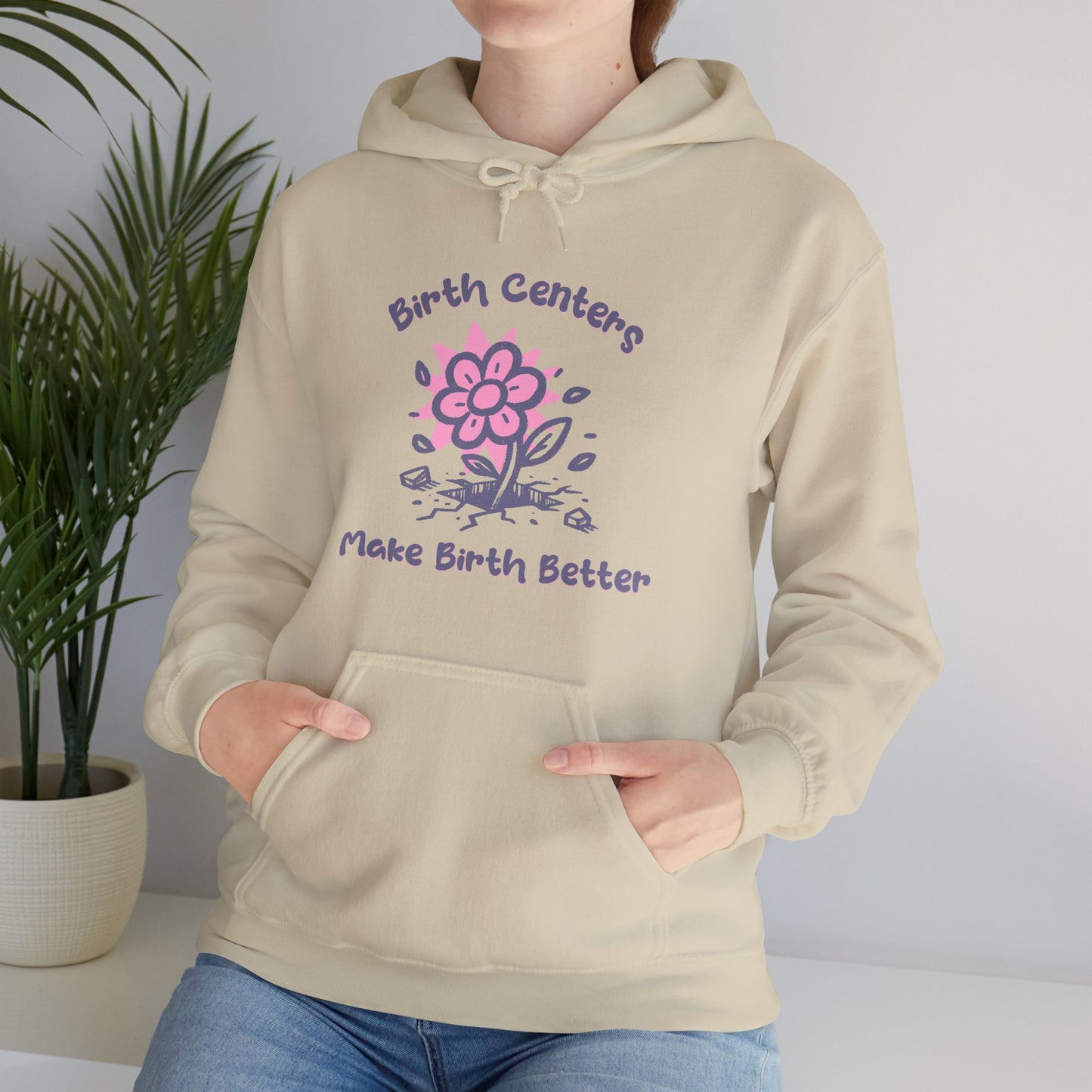 Birth Centers Make Birth Better Hoodie Sweatshirt