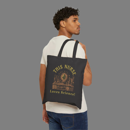 This Nurse Loves Science Tote Bag