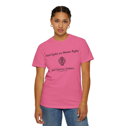 Birth Rights are Human Rights - End Obstetric Violence / Comfort Colors T-shirt