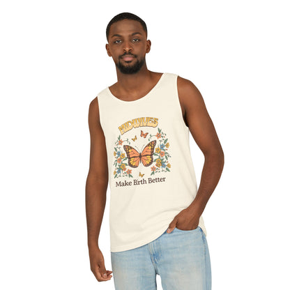 Midwives Make Birth Better Butterfly Tank Top