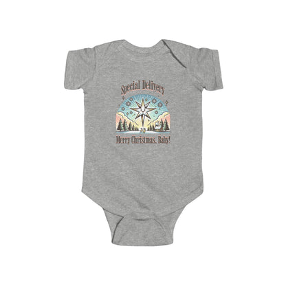 Special Delivery Merry Christmas Baby Onesie