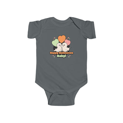 Happy Halloween Baby Onesie Ghosts