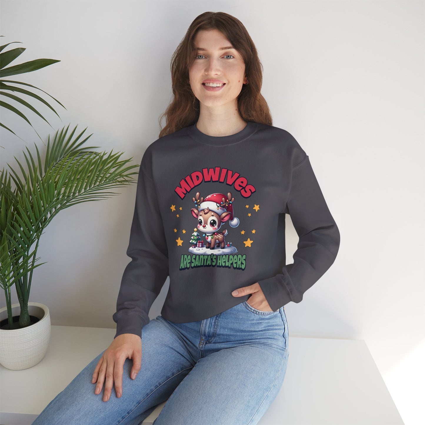 Midwives Are Santa's Helpers Sweatshirt