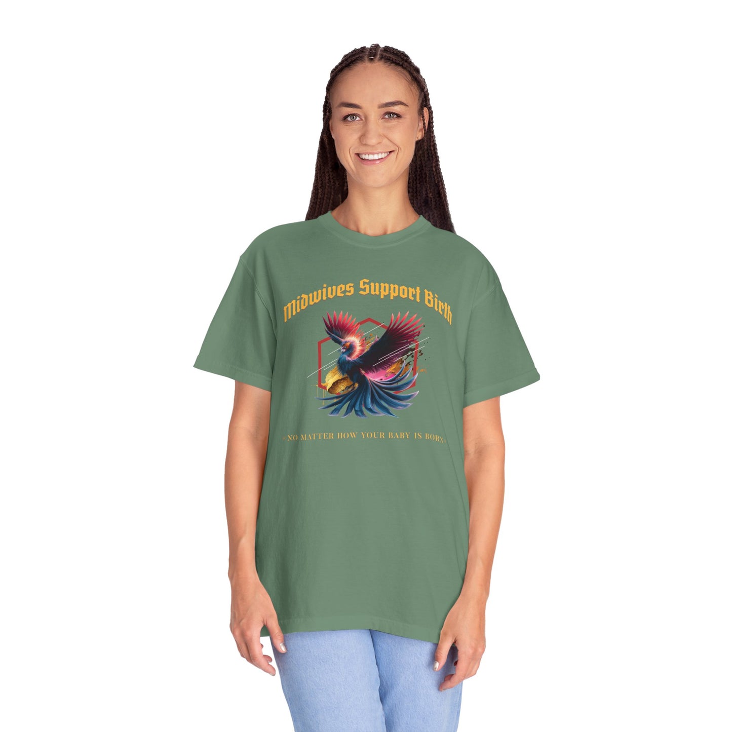 Midwives Support Birth Phoenix Midwife T-shirt