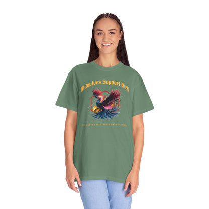 Midwives Support Birth Phoenix Midwife T-shirt