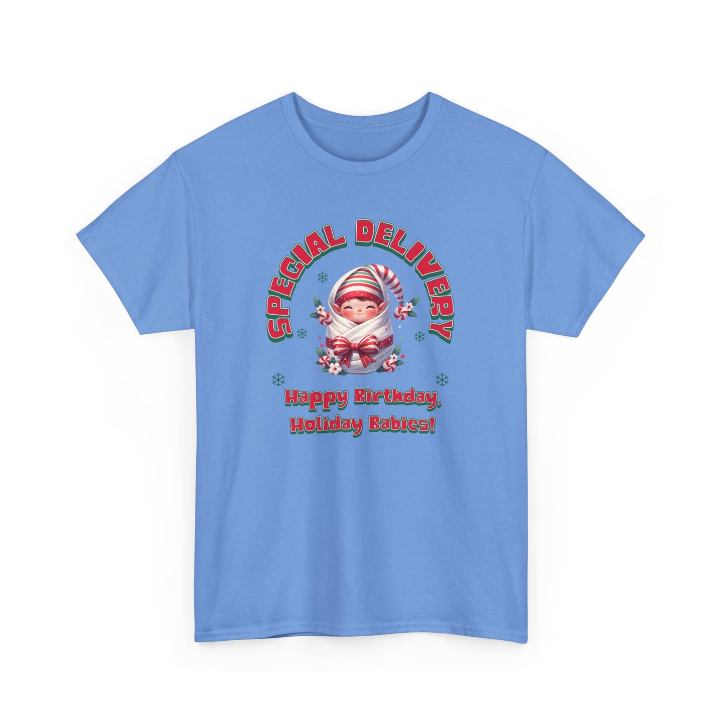 Special Delivery Holiday Babies Elf T-shirt