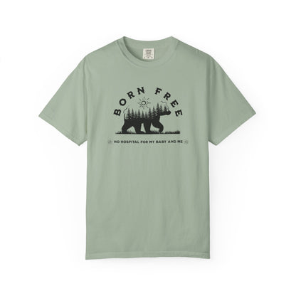 Born Free Mama Bear Birth T-shirt