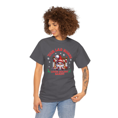 L&D Nurse Loves Holiday Babies T-shirt