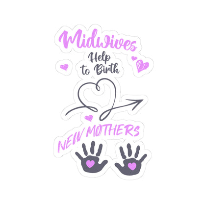 Midwives Help Birth New Mothers Midwife Sticker