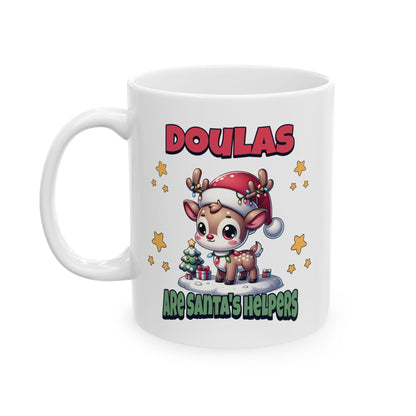 Doulas Are Santa's Helpers Mug