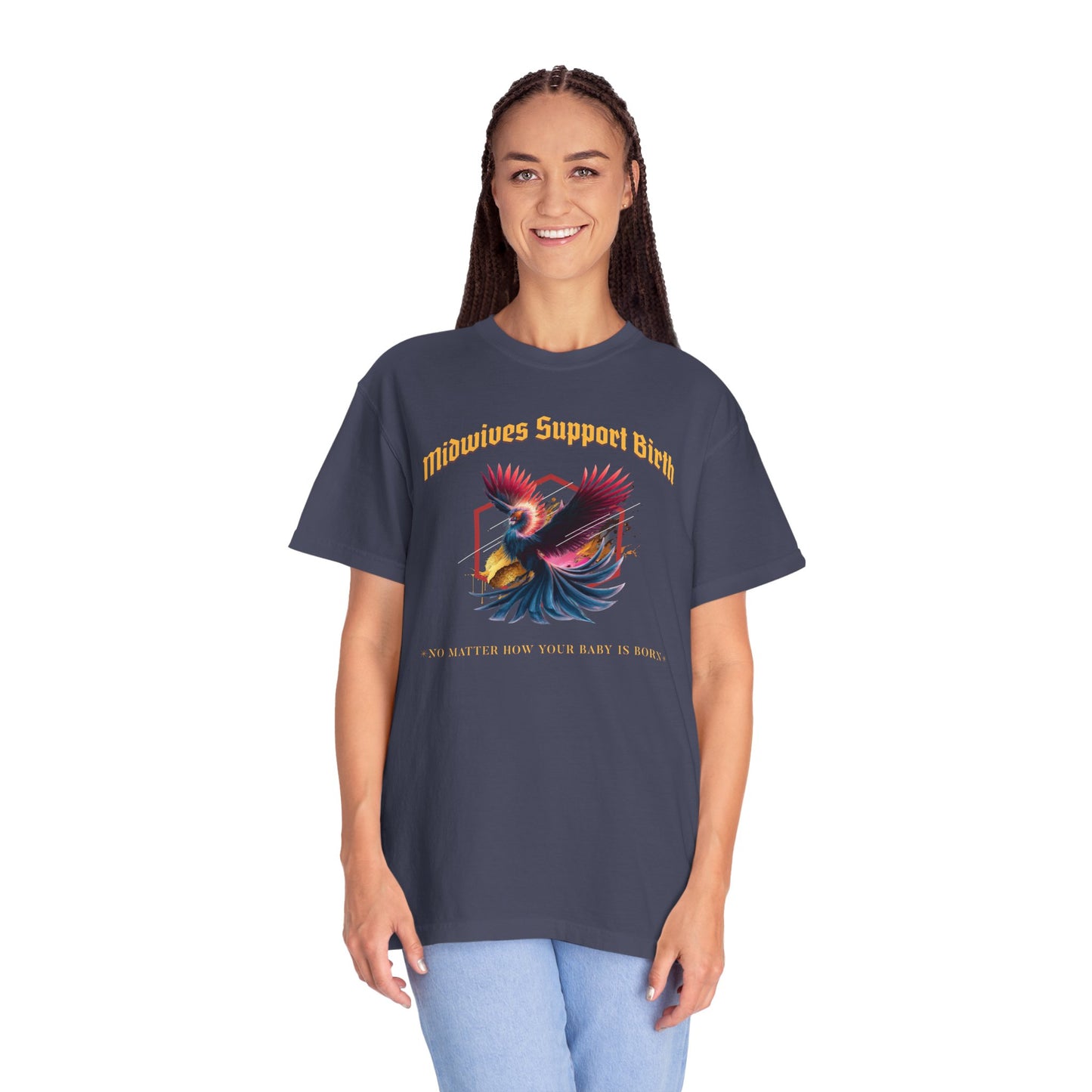 Midwives Support Birth Phoenix Midwife T-shirt