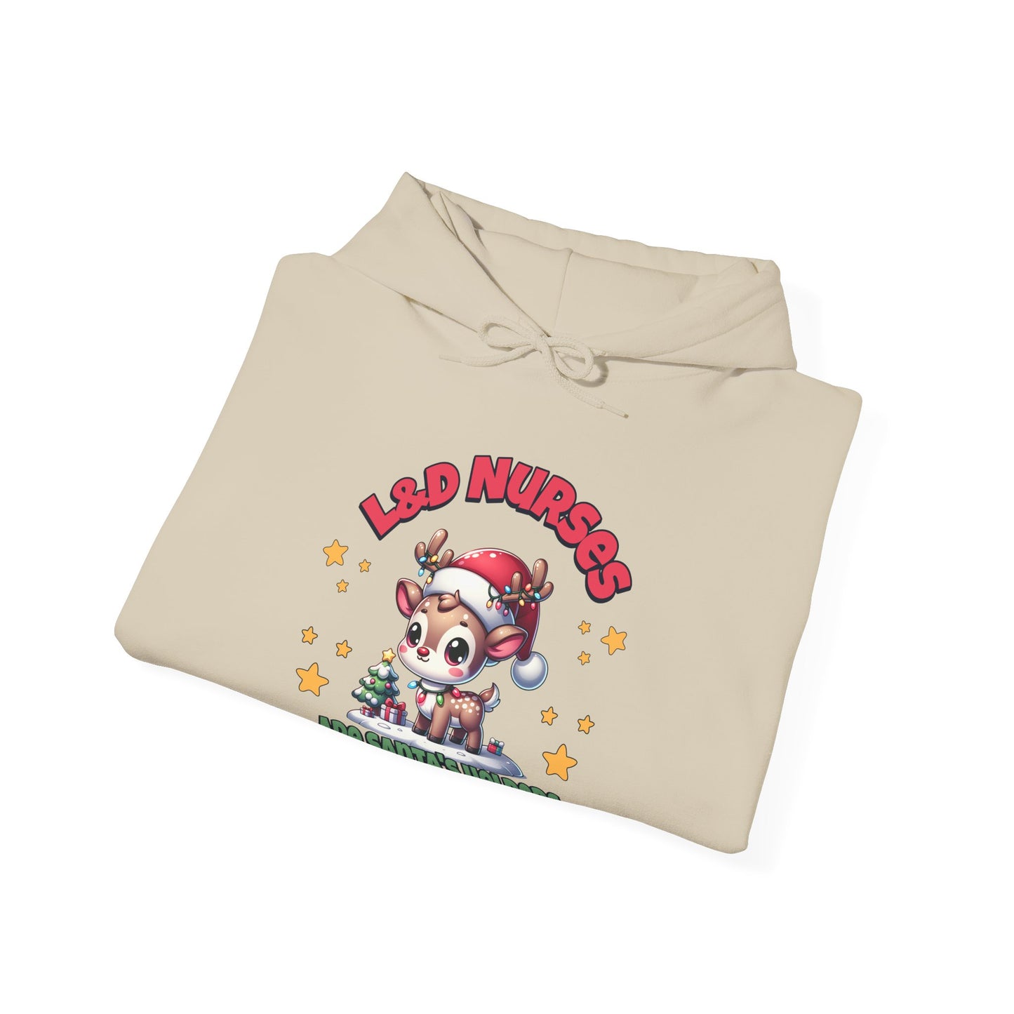 L&D Nurses Are Santa's Helpers Hoodie Sweatshirt