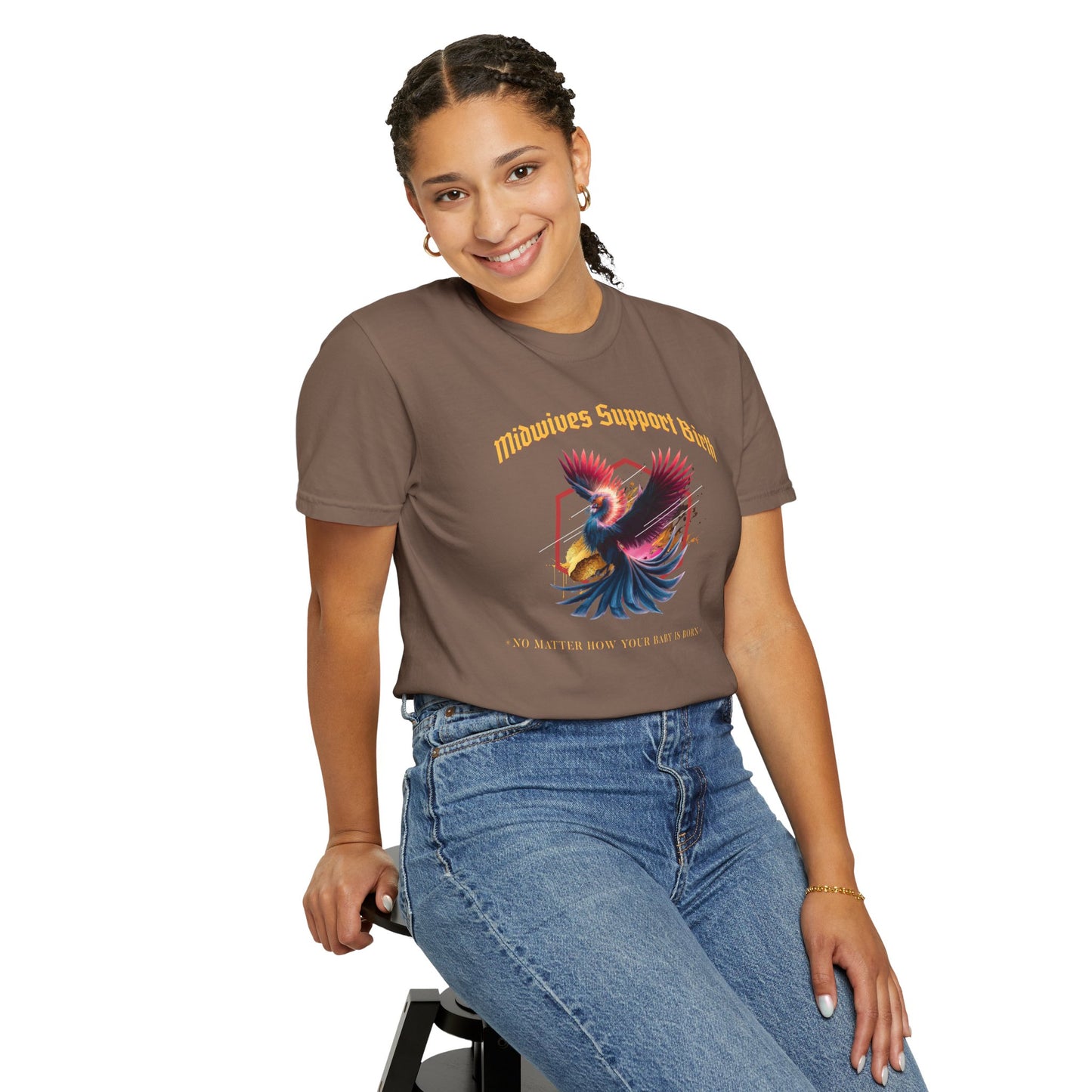 Midwives Support Birth Phoenix Midwife T-shirt