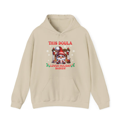 Doula Loves Holiday Babies Hoodie Sweatshirt