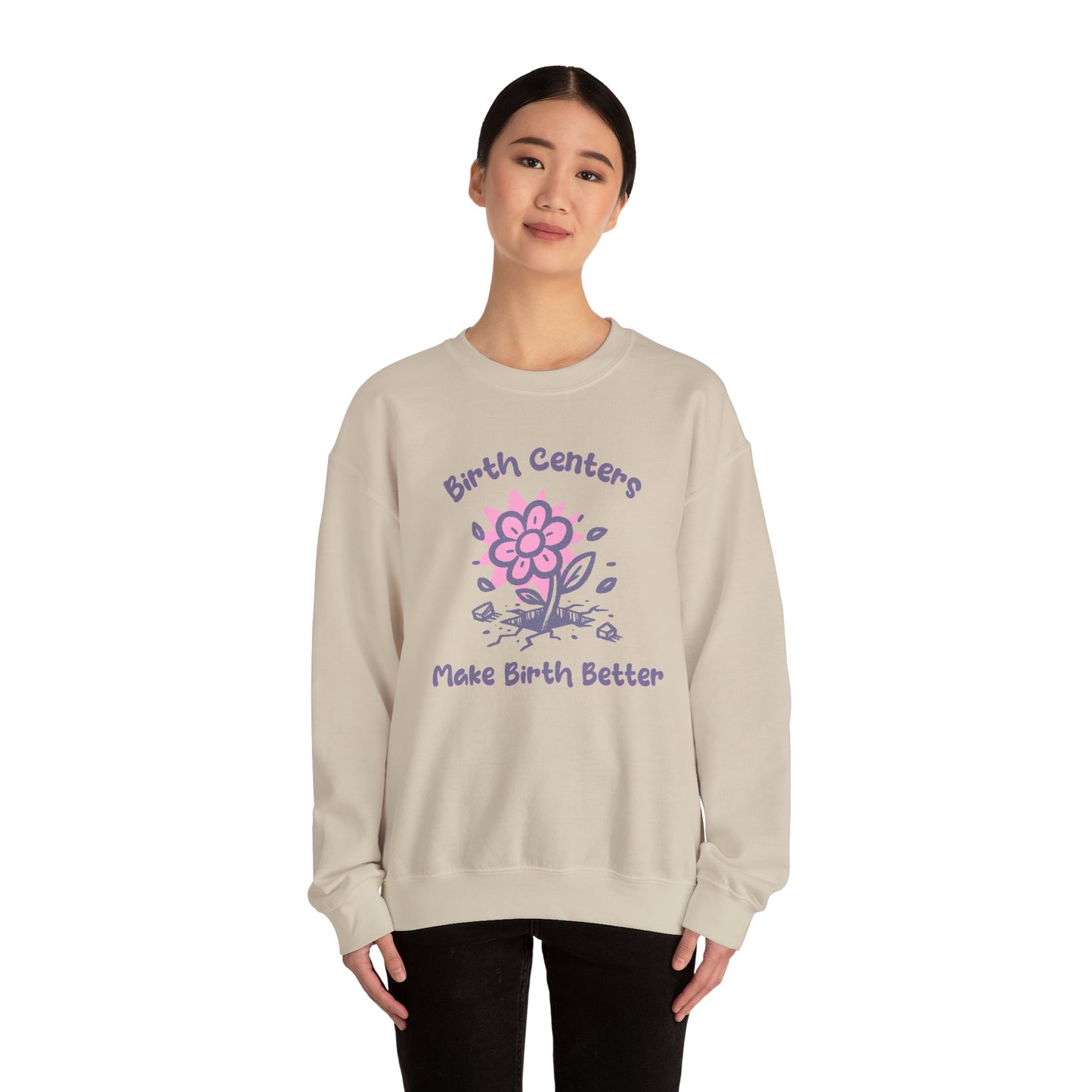 Birth Centers Make Birth Better Sweatshirt