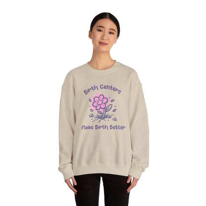 Birth Centers Make Birth Better Sweatshirt