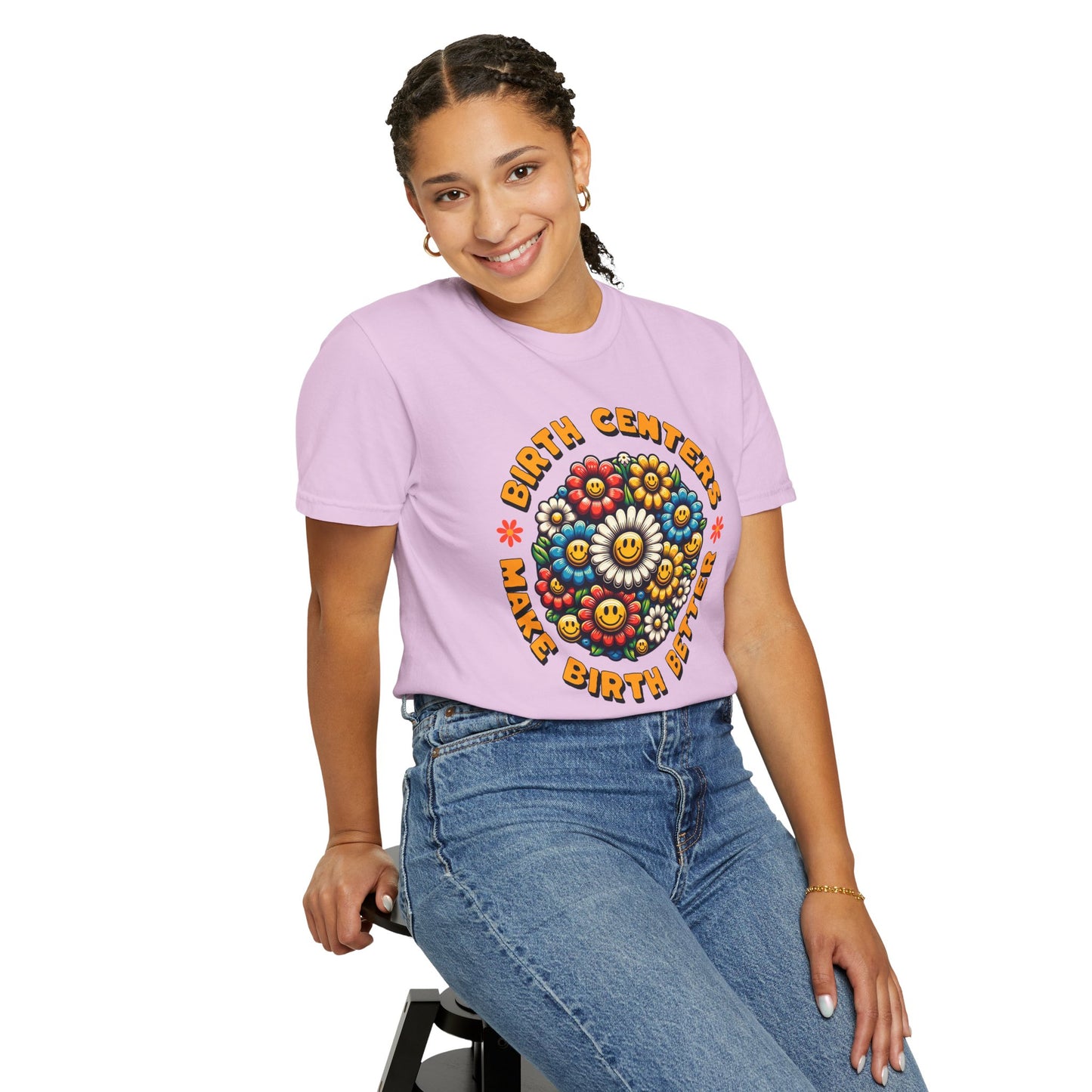 Birth Centers Make Birth Better Blooming Birth Centers T-shirt