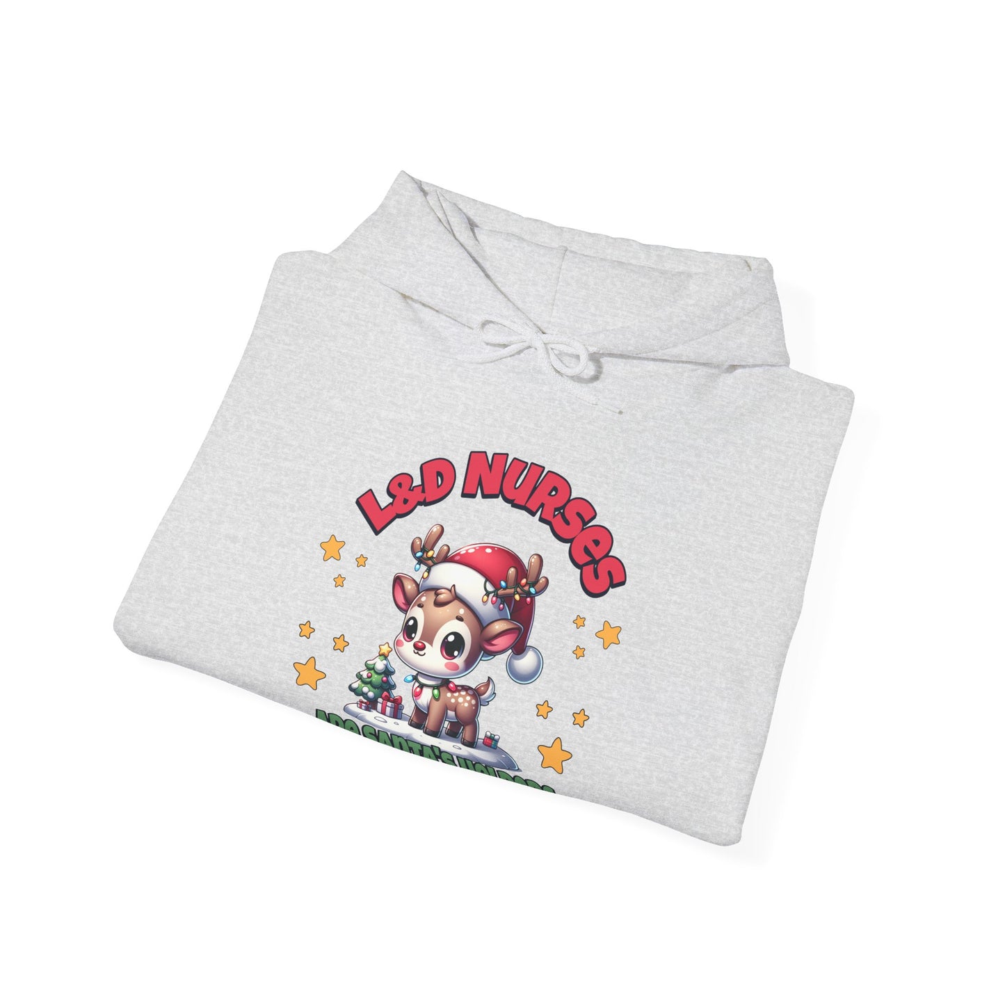 L&D Nurses Are Santa's Helpers Hoodie Sweatshirt