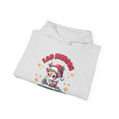 L&D Nurses Are Santa's Helpers Hoodie Sweatshirt