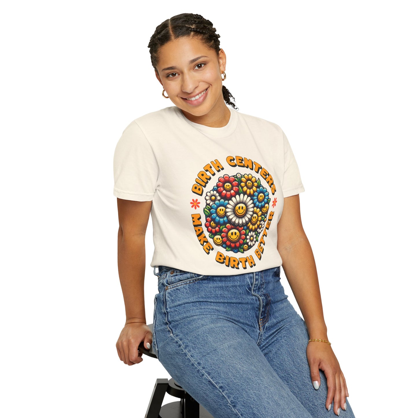 Birth Centers Make Birth Better Blooming Birth Centers T-shirt