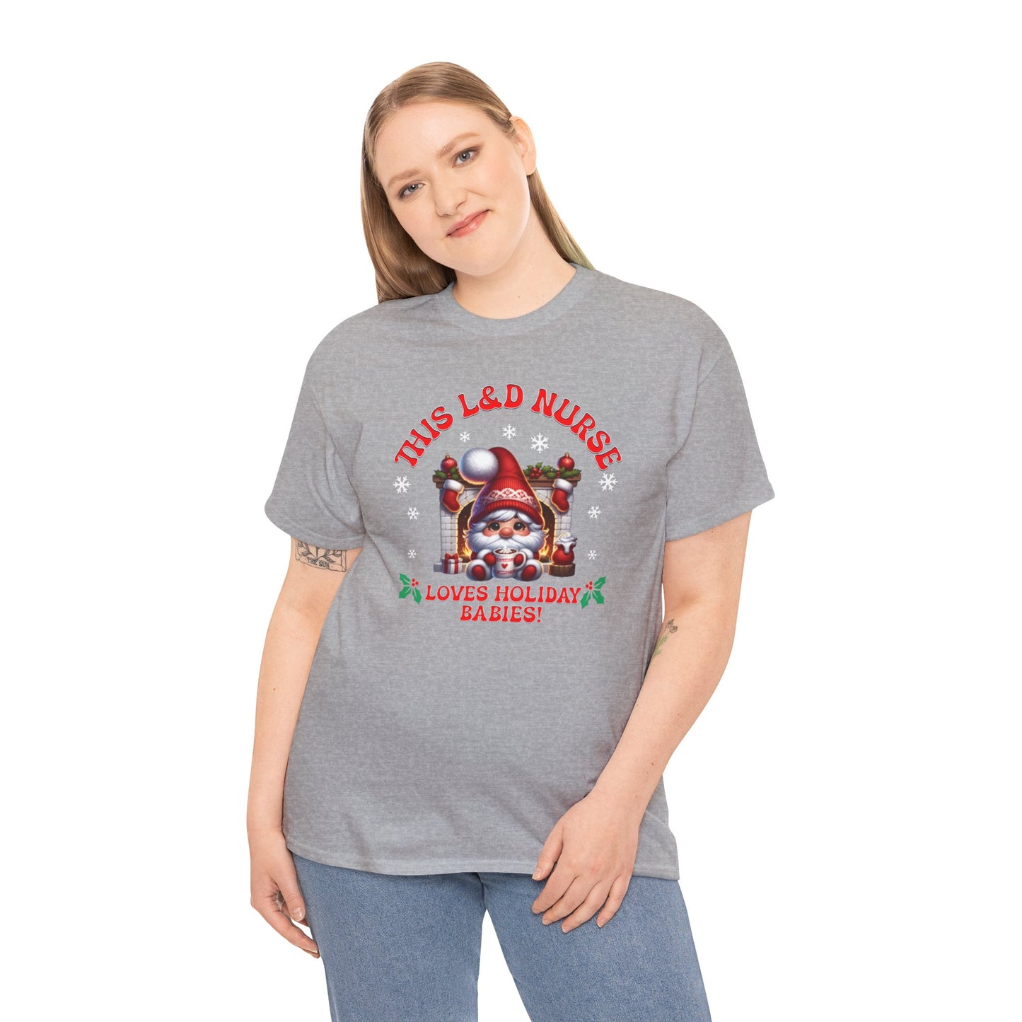 L&D Nurse Loves Holiday Babies T-shirt