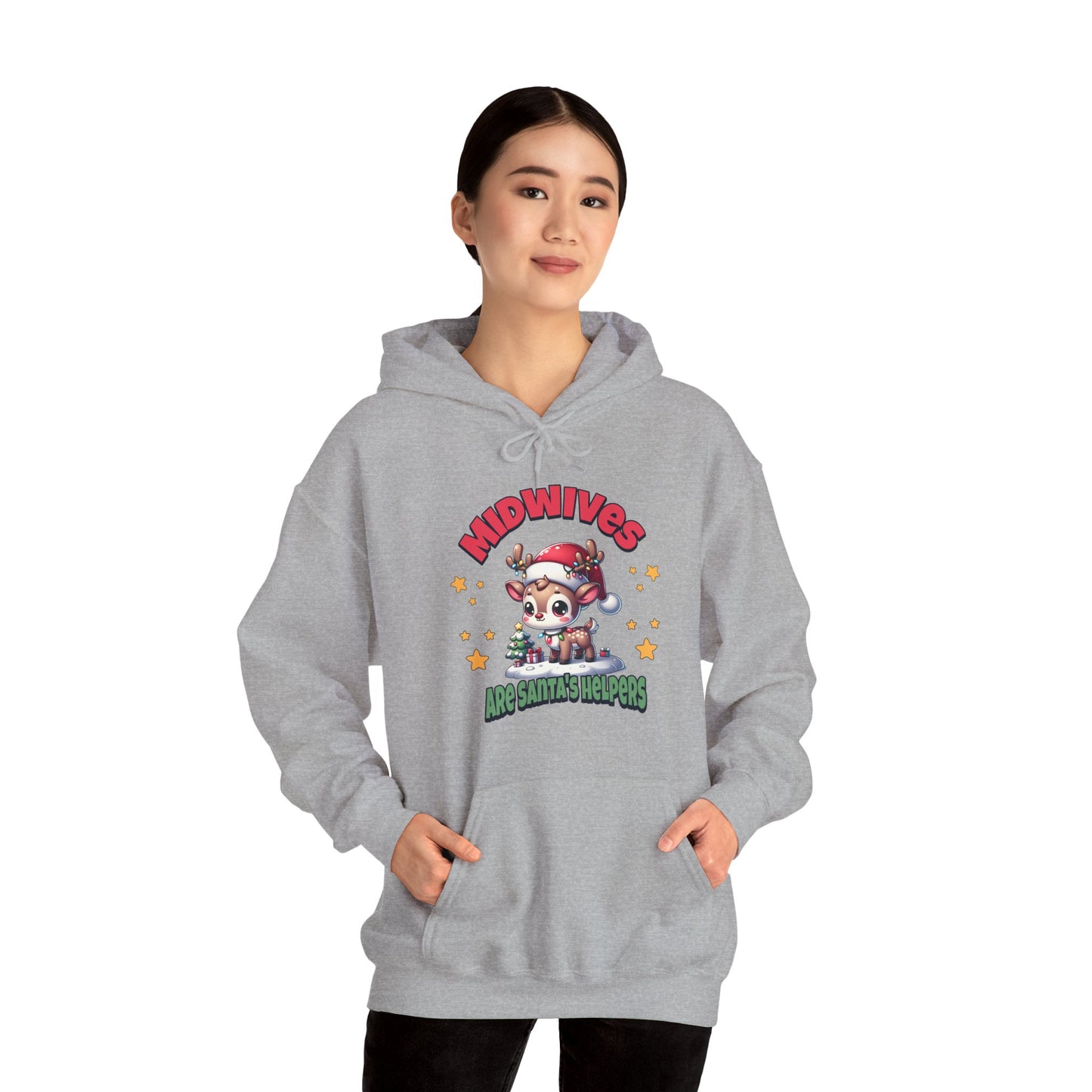 Midwives Are Santa's Helpers Hoodie Sweatshirt