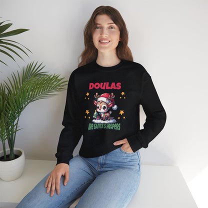 Doulas Are Santa's Helpers Sweatshirt