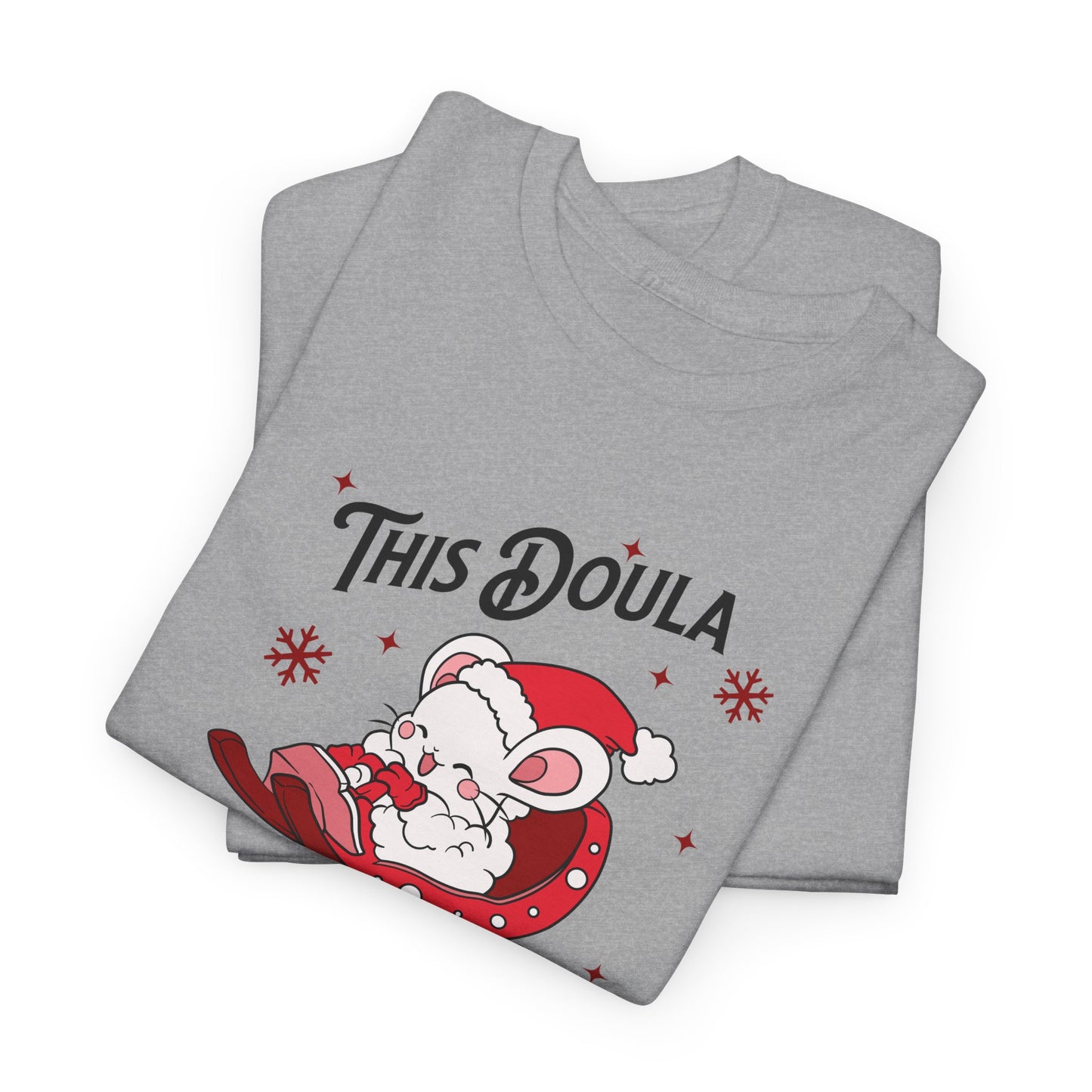 Doula Loves Holiday Babies Sleigh T-shirt