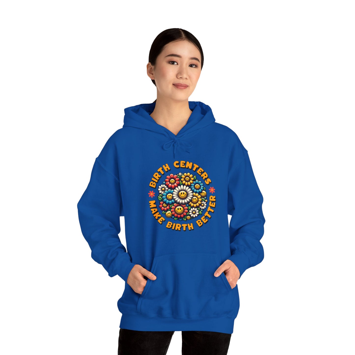 Birth Centers Make Birth Better - Bloom Hoodie Sweatshirt