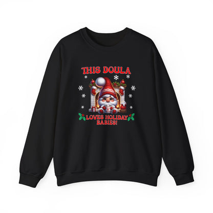 Doula Loves Holiday Babies Sweatshirt