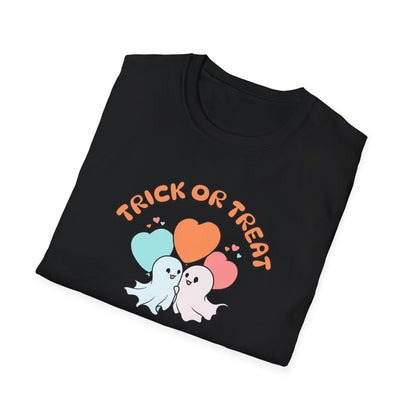 Halloween Birth T-Shirt Trick or Treat Baby Ghosts