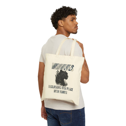 Midwife Tote Bag Reclaiming Our Place With Women Panther