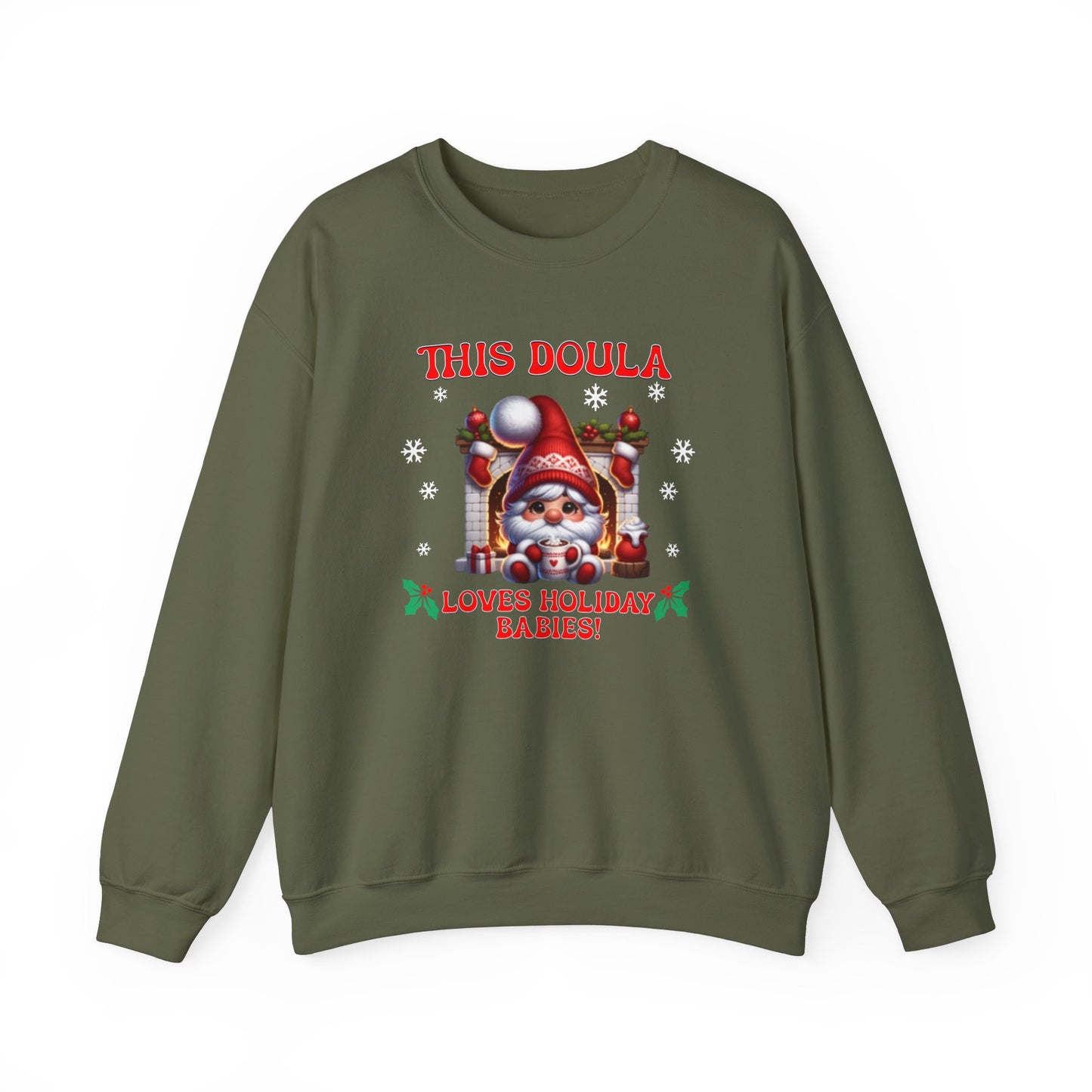 Doula Loves Holiday Babies Sweatshirt