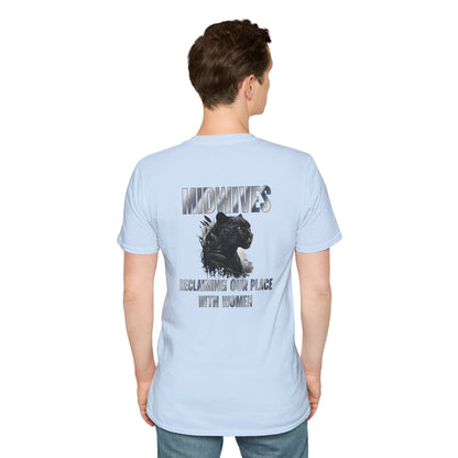 Reclaiming Our Place With Women Panther Midwife T-Shirt