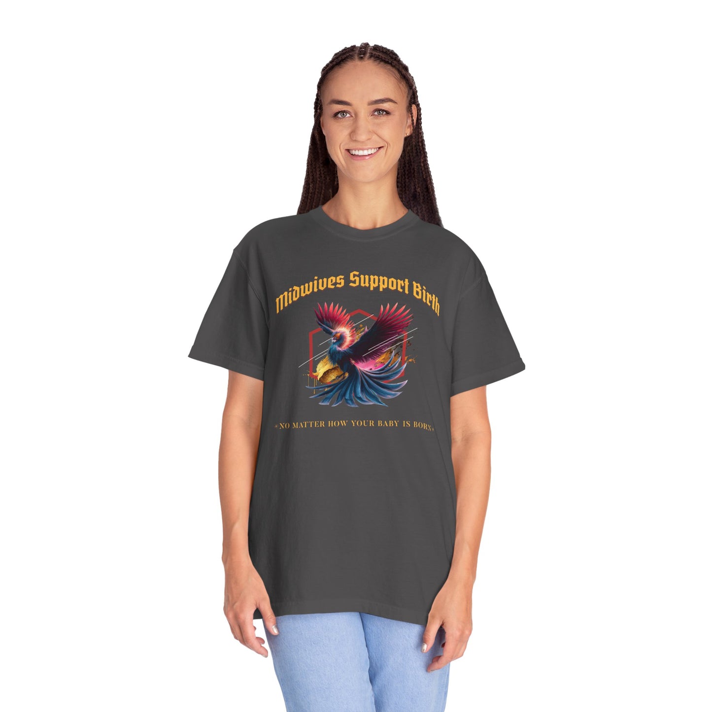 Midwives Support Birth Phoenix Midwife T-shirt