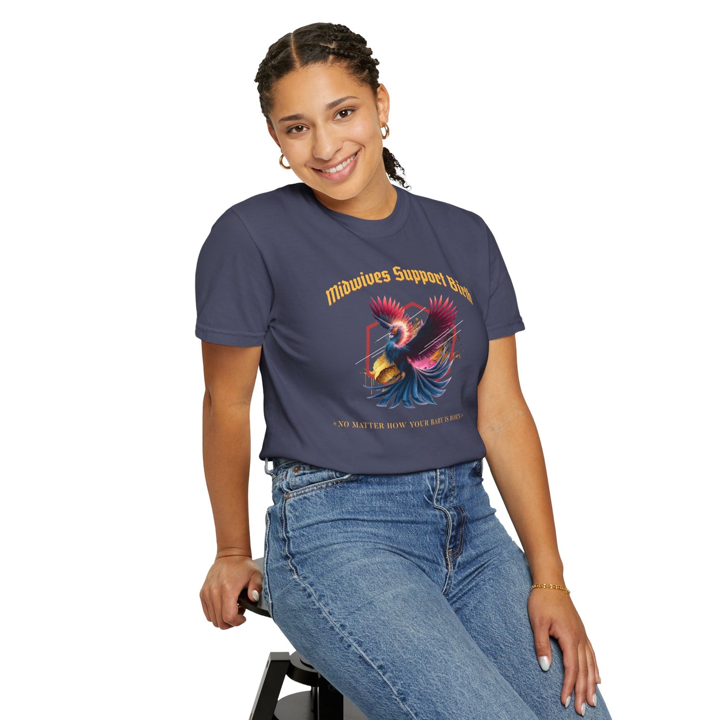 Midwives Support Birth Phoenix Midwife T-shirt