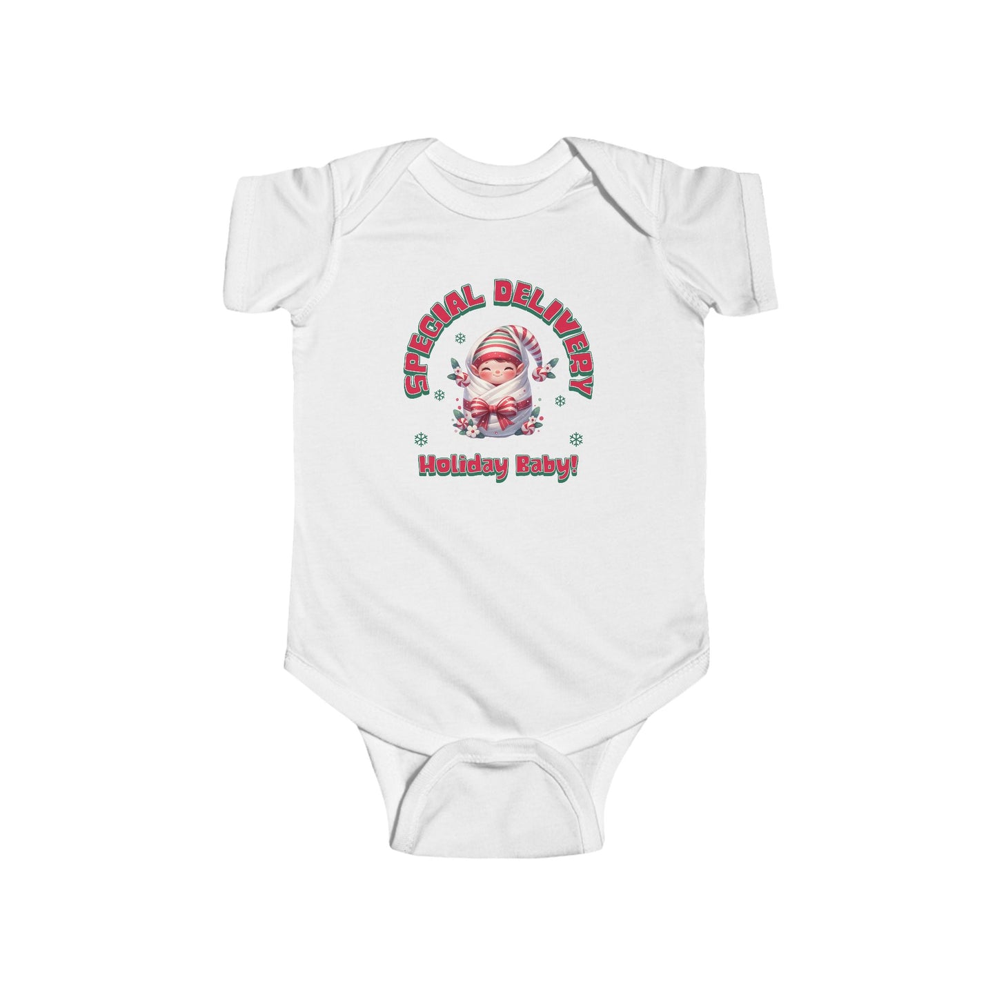 Special Delivery Holiday Elf / Baby Onesie